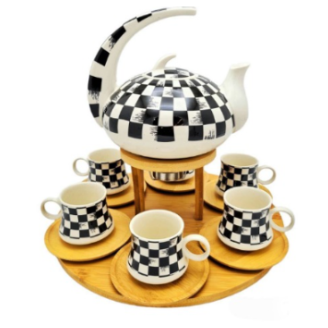 Théière Avec Tasses