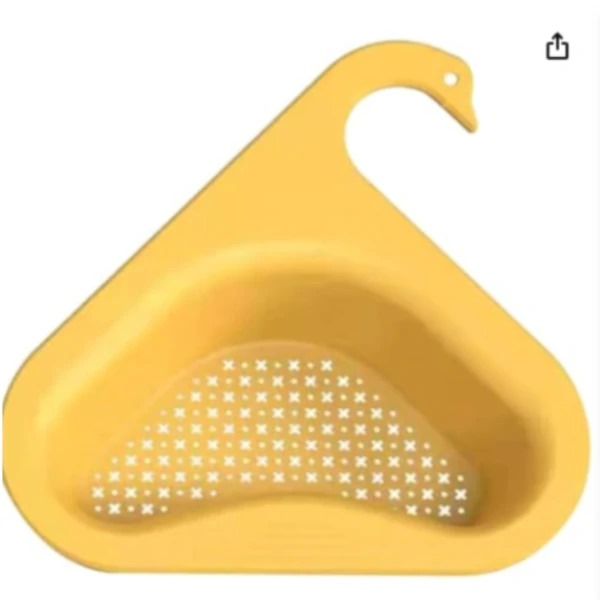 Panier filtrant triangulaire pour évier de lavabo