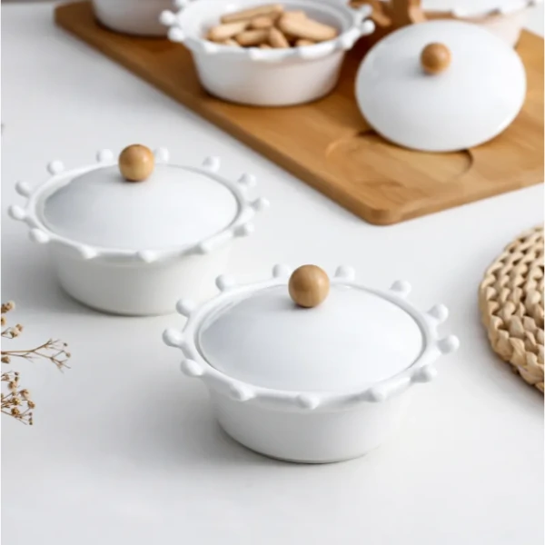 Bol de collation en forme de fleur - 6pcs