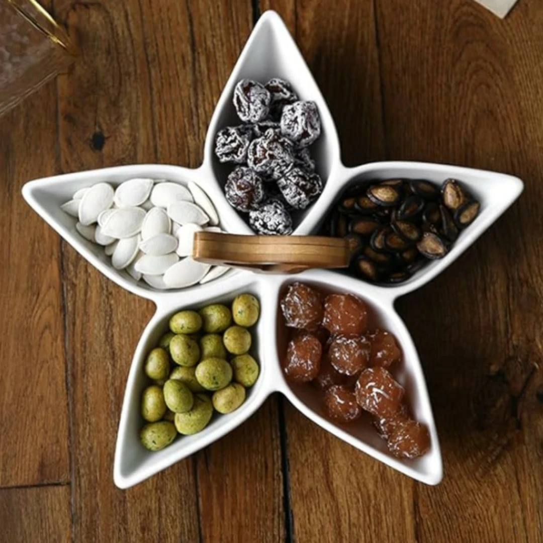 Plateau à Reliefs pour Noix et Fruits Secs