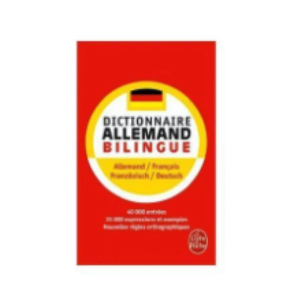 Dictionnaire Allemand Francais Français Allemand Bilingue