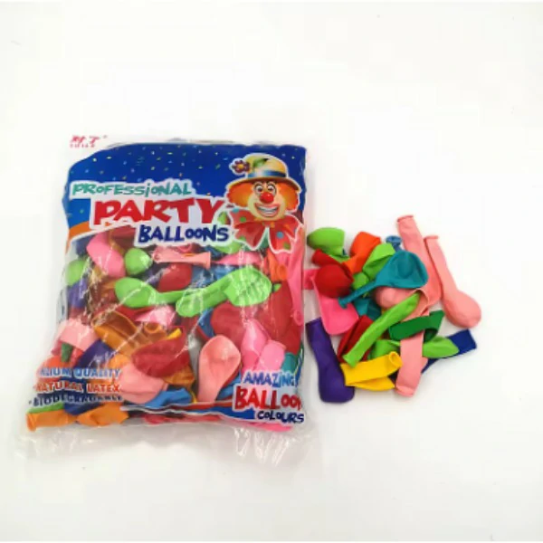 Ballon couleur 50pcs - Grand