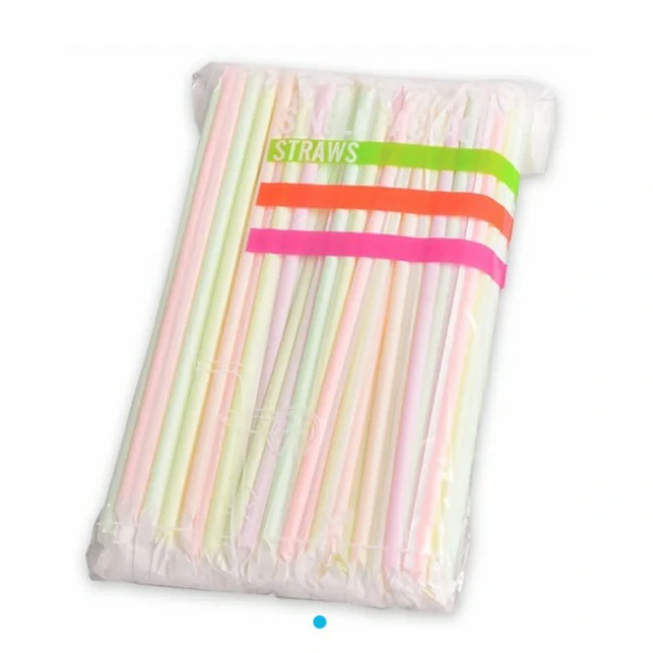 Paille emballé 21 cm - 100pcs