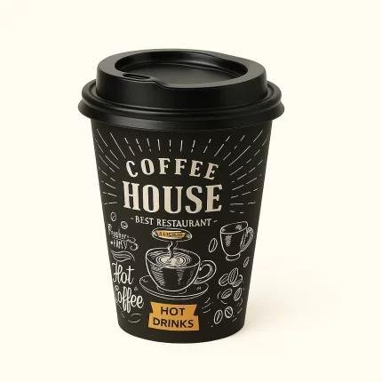 Gobelet à Café en Plastique 400 ml