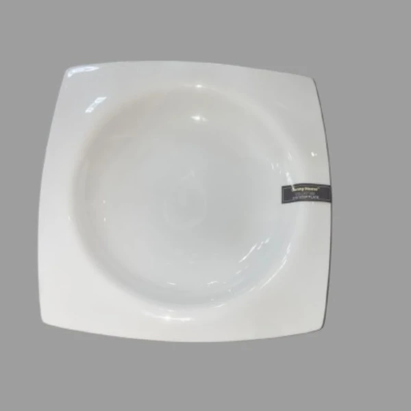 Assiette Creuse en Porcelaine 23.5x3cm