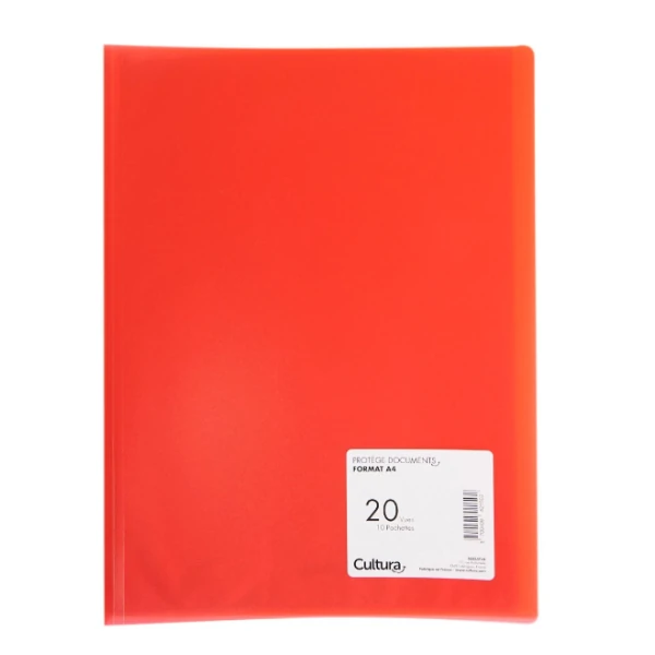 protège-documents A4 – 20 vues