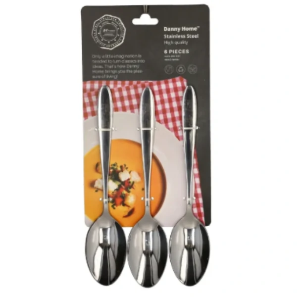 Set de 6 Cuillères de Table – Danny Home™ Inox