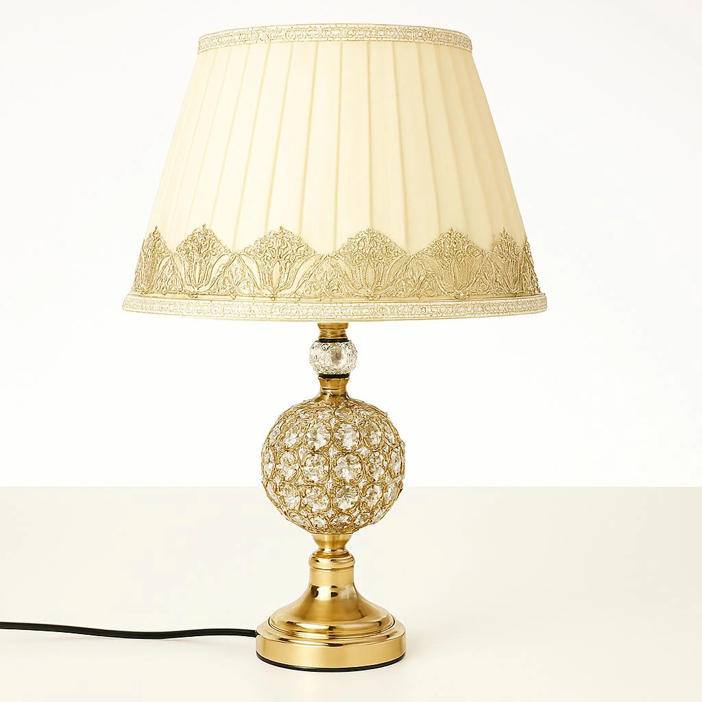 Lampe de Table + Abat-Jour