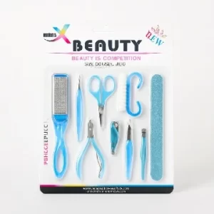 Kit complet de manucure et pédicure – 9 pièces