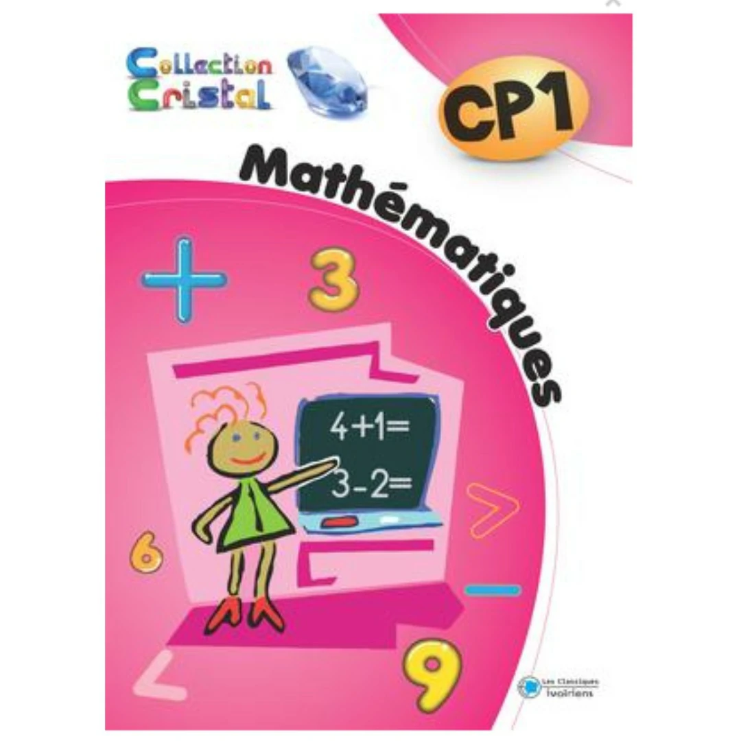 Livre Mathématiques CP1 -  Collection Cristal