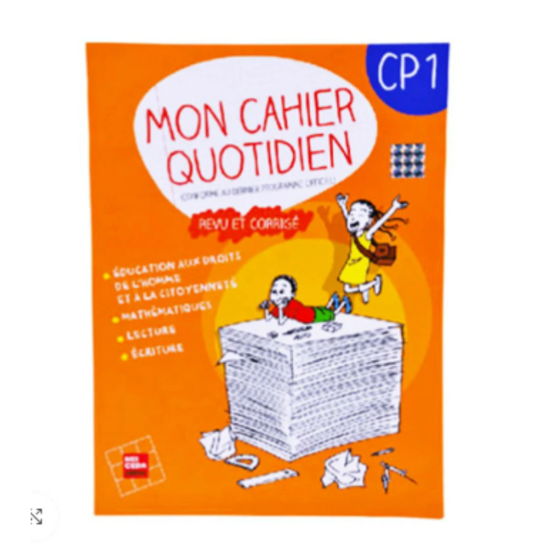 Livre Mon Cahier Quotidien CP1