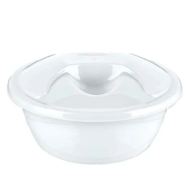 Bassine Blanche + Couvercle - 22L
