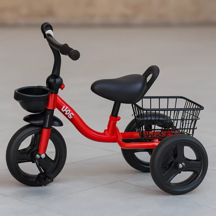 Mister Caplot Vélo Tricycle pour Enfant – Rouge – Mister Discount