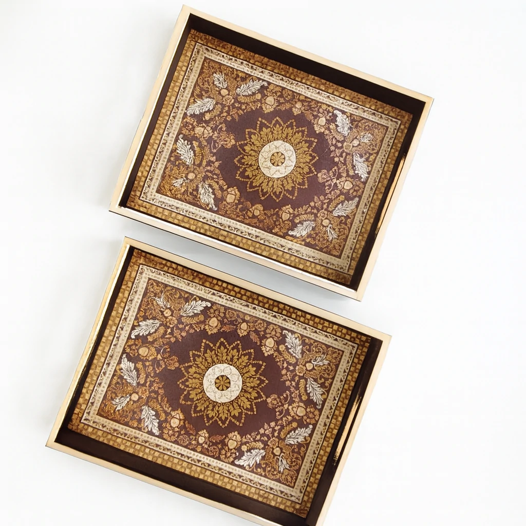 Plateaux à servir – Design oriental raffiné