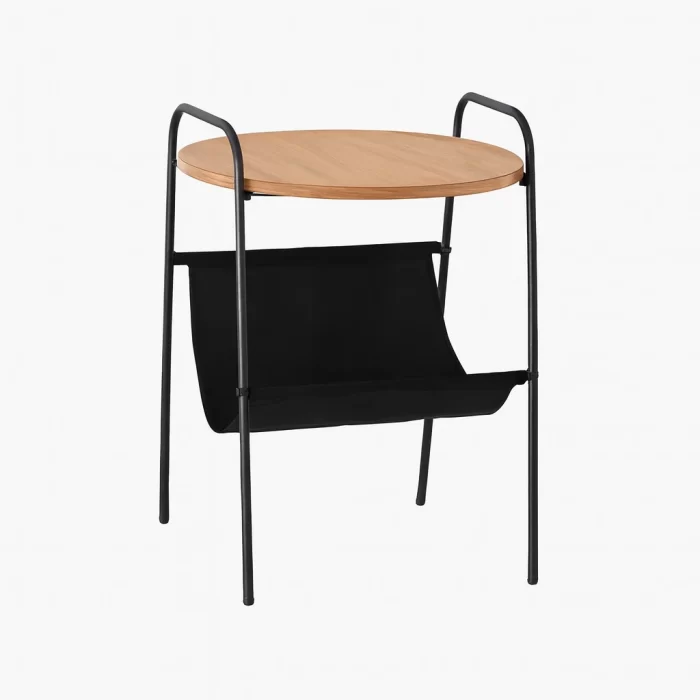 Mister Caplot Table d’appoint avec rangement – Design fonctionnel et minimaliste ...